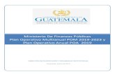 Ministerio De Finanzas Públicas Plan Operativo Multianual POM 2019-2023 y … › images › laip_mfp › docs › item5a_df19.pdf · 2020-02-18 · Ministerio de Finanzas Públicas
