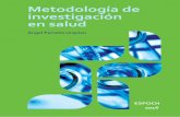 Metodología de investigación en saludcimogsys.espoch.edu.ec/direccion-publicaciones/public... · 2019-09-17 · Metodología de investigación en salud 12 B. Teoría 1. Concepto