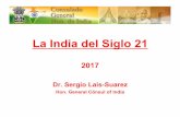 La India del Siglo 21 - funpacifico.cl · La India del Siglo 21 2017 Dr. Sergio Lais-Suarez Hon. General Cónsul of India