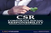CORPORATE SOCIAL RESPONSIBILITY - Inicio · 2019-02-28 · CORPORATE SOCIAL RESPONSIBILITY. RESPONSABILIDAD SOCIAL CORPORATIVA CSR CORPORATE SOCIAL RESPONSIBILITY INFORMACIÓN GENERAL