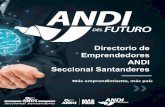 Directorio de Emprendedores ANDI Seccional Santanderes de empresas ADF... · emprendedores Cuentan con equipos de trabajo interdisciplinarios. Buscan trascender generando un mejor