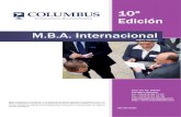 10ª Edición Edición M.B.A. Internacional - Emagister · 2009-07-13 · 10ª Edición Edición los que trabajan los más de 2.000 profesionales for 05/06/2009 M.B.A. Internacional