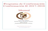 Programa de Confirmación Confirmación II 2017-2018 Manual...Programa de Confirmación Confirmación II 2017-2018 Page 9 Política de Asistencia a la Misa Requisito para los candidatos