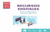 RECURSOS - CCH Naucalpan · 2020-03-21 · RECURSOS DIGITALES Para profesores y alumnos del CCH ISSN 0188-6975 20 de marzo de 2020 Suplemento