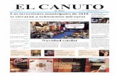 EL CANUTO - Radio Rute 107.8 fm€¦ · con la presentación del cartel de “Rute, Sabor de la Navi-dad”, los cantos del himno de Andalucía por parte de todos los asistentes y
