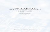MANIFIESTOeskillsjobsspain.com › ... › manifiesto_com_digitales.pdf · MANIFIESTO DE LAS COMPETENCIAS DIGITALES. ... una nueva política industrial que estimule el crecimiento