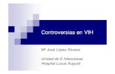 Controversias en VIH - agidei.orgagidei.org/wp-content/uploads/2014/11/cbm-2012-controversias-vih-… · Nefropatía asociada a VIH HIV RNA > 100.000 copies /ml Rapido descenso de