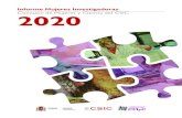 Informe Mujeres Investigadoras 2020€¦ · Informe Mujeres Investigadoras 2020 Comisión Asesora de Presidencia Mujeres y Ciencia 3 INFORME MUJERES INVESTIGADORAS. COMISIÓN ASESORA