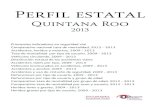 Quintana Roo, 2015 - Gobconapra.salud.gob.mx › Interior › Documentos › Observatorio › Perfile… · Quintana Roo Principales indicadores de seguridad vial Tasa de mortalidad