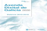 AXENDA DIXITAL DE GALICIA Axenda Dixital de Galicia 2020€¦ · Deste xeito, a Axenda Dixital foi concibida como unha folla de ruta para asegurar que a transformación requirida