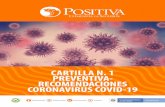 CARTILLA N. 1 PREVENTIVA- RECOMENDACIONES … › wp-content › uploads › 2020 › 04 › cartilla… · CARTILLA N. 1 PREVENTIVA- RECOMENDACIONES CORONAVIRUS COVID-19. Nuestro