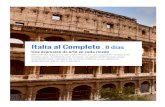 Italia al Completo Italia al Completo - Logitravelcdn.logitravel.com/contenidosShared/pdfcircuits/ES/... · Día 1: España-Milán Presentación en el aeropuerto y vuelo con destino