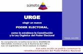 Presentación de PowerPoint · 2020-06-17 · El nuevo Poder Electoral debe garantizar el ejercicio de la democracia protagónica y participativa Preámbulo de la CRBV Artículo 136