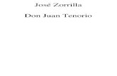 José Zorrilla Don Juan Tenorio - WordPress.com · Mariano José de Larra Don Juan Tenorio Drama religioso-fantástico en dos partes José Zorrilla [Nota preliminar : edición digital
