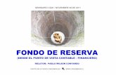 FONDO DE RESERVA · 2011-11-19 · seminario cgai / noviembre 08 de 2011 fondo de reserva (desde el punto de vista contable - financiero) relator: ... los gastos comunes. multas e