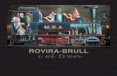 ROVIRA-BRULL i el trenrosaisabelgari.eu/arxius/Rovira-Brull-el-tren.pdf · a dictadors i poderosos dalt del tren del progrés que circula per damunt de l’empedrat de les ca-laveres