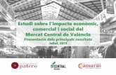 Estudi sobre l’impacte econòmic, comercial i social del Mercat Central de … · 2017-02-24 · 3 Estudi sobre l’impacte econòmic, comercial i social del Mercat Central de València.