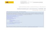 INFORMACIÓN CIENTÍFICA-TÉCNICA Enfermedad por … · 2020-06-02 · Información científica-técnica. Enfermedad por coronavirus, COVID-19 2 de junio de 2020 6 de papel (de imprimir