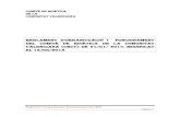REGLAMENT D'ORGANITZACIÓ I FUNCIONAMENT …Reglament d'organització i funcionament del CBCV Pàgina 2 ÍNDEX PREÀMBUL TÍTOL I. Del Comité de Bioètica de la Comunitat Valenciana