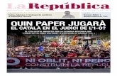 La República | Un nou diari per un nou país - DIARI …...2018/11/06  · reconegui el món i trobar quins elements ens calen per ser capaços de guanyar per majoria absoluta de