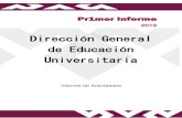 Dirección General de Educacióndgeu.sev.gob.mx/documentos/PR1MER_INFORME_DGEU.pdf · 2020-01-24 · T1. Autorización del Calendario Escolar El Acuerdo SEV/DJ/010/2015 señala en