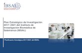 Plan Estratégico de Investigación 2017 Investigación ... · Científica y Técnica y de Innovación 2013-2016 Acción Estratégica en Salud Compra Pública Innovadora Estrategia