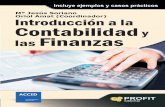 INTRODUCCIÓN A LA CONTABILIDAD Y LAS FINANZAS · 2020-02-12 · 16 Introducción a la contabilidad y las finanzas Ejemplo: Una empresa comercial que comercializa un único pro-ducto