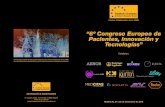 “6º Congreso Europeo de Pacientes, Innovación y Tecnologías” · Integrada de Santiago de Compostela del Servicio Gallego de Salud “Modelo Alzira: gestión de la innovación