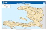Haiti Administrative Boundaries · Aquin Arcahaie Arnaud Arniquet B ahon Baie de Henne Bainet Baraderes Bas Limbe Bassin Bleu Beaumont Belladere Bell e Anse Bombardopolis Bonbon Borgne
