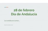 28 de febrero Día de Andalucía - Santo Domingo de Silosceipsantodomingodesilos.com › wp-content › uploads › 2018 › 03 › ... · 2018-03-01 · RASGOS de las hablas andaluzas