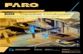 BIM - Traceable Construction - FARO Andinafaroandina.com › pdfs › FARO_Soluciones_BIM.pdf · 2020-03-26 · BIM - Traceable Construction ™ El ecosistema BIM de FARO para la