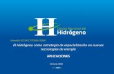El Hidrógeno como estrategia de especialización en nuevas ...€¦ · El Hidrógeno como estrategia de especialización en nuevas tecnologías de energía 23-Junio-2015 ... Este