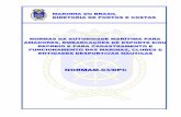 NORMAM-03/DPC - Marinha do Brasil · 0343 - inspeÇÃo inopinada ..... 3-13 . seÇÃo ix - segunda via de licenÇas e certificados . 0344 - procedimento..... 3-14 . capÍtulo 4 -