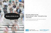 Estratexia Dixital de Galicia 2030 · TIC Plan Director de Ciberseguridade Plan de Software Libre Plan de Administración e Goberno Dixitais Proxecto Abalar Memoria Dixital de Galicia