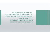Tabla de contenido - aviabue.org.ar · Tabla de contenido Objetivo del Protocolo ... Caso sospechoso en el que se haya descartado Influenza por PCR y que presente una prueba positiva
