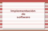 Presentación de una novedad · 2014-12-15 · Software Software: equipamiento o soporte lógico de un sistema informático. - Conjunto de componentes lógicos -no físicos, no tangibles-