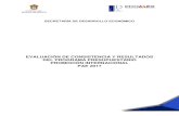 EVALUACIÓN DE CONSISTENCIA Y RESULTADOS DEL …desarrolloeconomico.edomex.gob.mx/sites... · 2018-04-10 · Evaluación de Consistencia y Resultados del Programa Presupuestario Promoción
