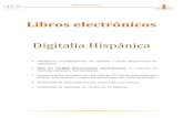 Digitalia HispánicaDigitalia Hispa nica 5. Consulta de libros adquiridos por la UPNA Digitalia Hispánica nos permite consultar la ficha, el resumen y la tabla de contenidos de todos