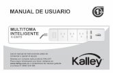MANUAL DE USUARIO - Kalley · Gracias por haber adquirido este producto KALLEY. Para garantizar su seguridad y mucho tiempo de uso sin inconvenientes con su producto, por favor lea