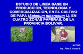 ESTUDIO DE LINEA BASE EN PRODUCCION, TECNOLOGIA Y …cipotato.org/wp-content/uploads/congreso ecuatoriano 2... · 2017-05-04 · importantes de la provincia Bolívar: Simiatug, Alto