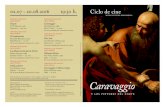 Caravaggio - Museo Nacional Thyssen-Bornemisza · 2018-09-17 · Caravaggio y el cine José Enrique Monterde caimán cuadernos de cine ¿Qué puede aportarnos la vinculación entre