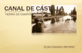CANAL DE CASTILLA · Abastecimiento: un total de 400.000 habitantes (destacando localidades como Valladolid, Palencia o Medina de Rioseco) se benefician de las aguas del Canal de