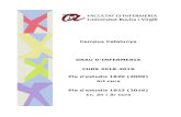Campus Catalunya GRAU D’INFERMERIA CURS 2018-2019 · 2019-01-08 · 4rt curs Pla d’estudis 1823 (2016) 1r, 2n i 3r curs . Guia docent del Grau d’Infermeria Curs 2018-19 2 ÍNDEX