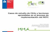 Casos de estudio de Chile y lecciones aprendidas en el ...cwm.unitar.org/cwmplatformscms/site/assets/files/... · Solicitudes de Establecimiento y solicitudes de cambios de Encargado