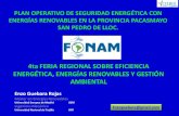 4ta FERIA REGIONAL SOBRE EFICIENCIA ENERGÉTICA, … · Diversificar la matriz energética de la Municipalidad Provincial de Pacasmayo Fomentar la eficiencia energética con energías