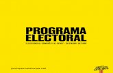 PROGRAMA ELECTORAL › wp-content › uploads › 2019 › 04 › ... · la por vinculada a l’arribada de l’extrema dreta a la política espanyola. No és mai un bon moment per