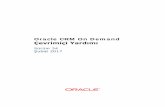 Oracle CRM On Demand Çevrimiçi Yardımı6 Servis ve İletişim 415 Servisi ve İletişimi Yönetme 415 İçindekiler Oracle CRM On Demand Çevrimiçi Yardımı Sürüm 34 Şubat