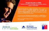 Temple Grandin en Chile “Inclusión laboral: Una estrategia que … · Fundación Descúbreme y Minera Escondida tienen el agrado de invitarle al seminario “Inclusión laboral:
