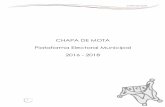 27. Chapa de Mota › ... › 12_PRI_PVEM_NA › Chapa_de_Mota.pdf3 1. Presentación. Chapa de Mota se sitúa en la parte noroeste del Estado de México; su nombre es de origen náhuatl,