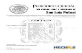 Periódico Oficial y reglamentos/1.0 Reformas.pdf · 2 MARTES 19 DE SEPTIEMBRE DE 2006 Periódico Oficial del Estado Libre y Soberano de San L uis Potosí Poder Legislativo del Estado